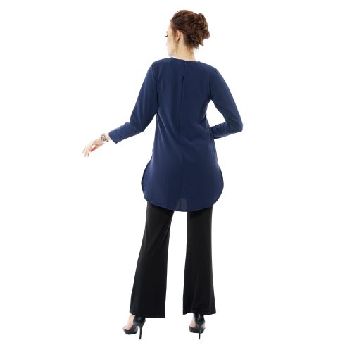 BLOUSE NAVY BLUE WEB 4